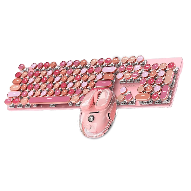 Pioneer V30 Wired/Wireless Bluetooth Connection, Blue and White Switches, 104 Keys, Gaming and Office Keyboard, Full N-Key Rollover, Hot-Swappable, High Aesthetic Value, Unisex, Compatible with Laptops, Desktops, Apple and Huawei Computers, Mechanical Key