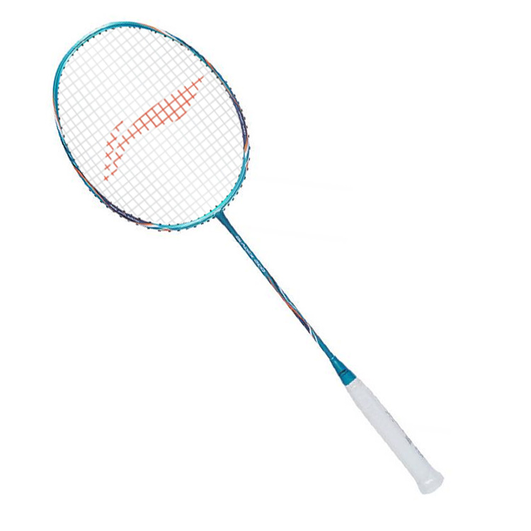 Li Ning Sharp Shadow 200 Full Carbon Badminton Rackets Control Type All around Defense Entry level Single Racket