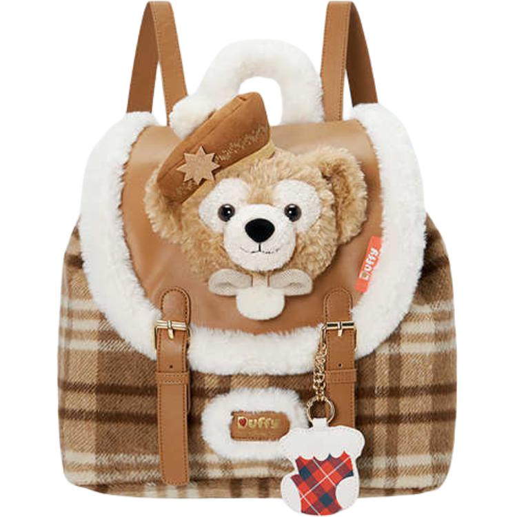 Disney Disney Shangdi 2024 Winter Daffy Series Large Capacity Doll Peripheral Fabric Backpack Regular Men and Women Couple Style