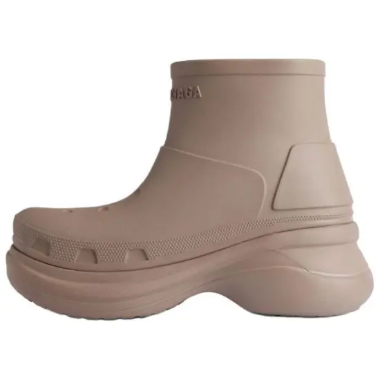 Crocs X Balenciaga Ankle Boots Women's Brown