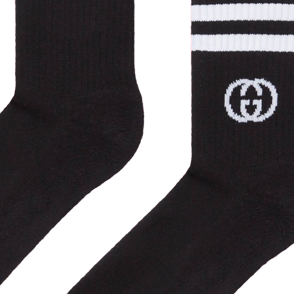 GUCCI X Adidas Ankle Socks Black/White