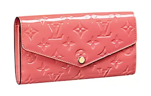 LOUIS VUITTON Calfskin Wallet Regular Women's Pink