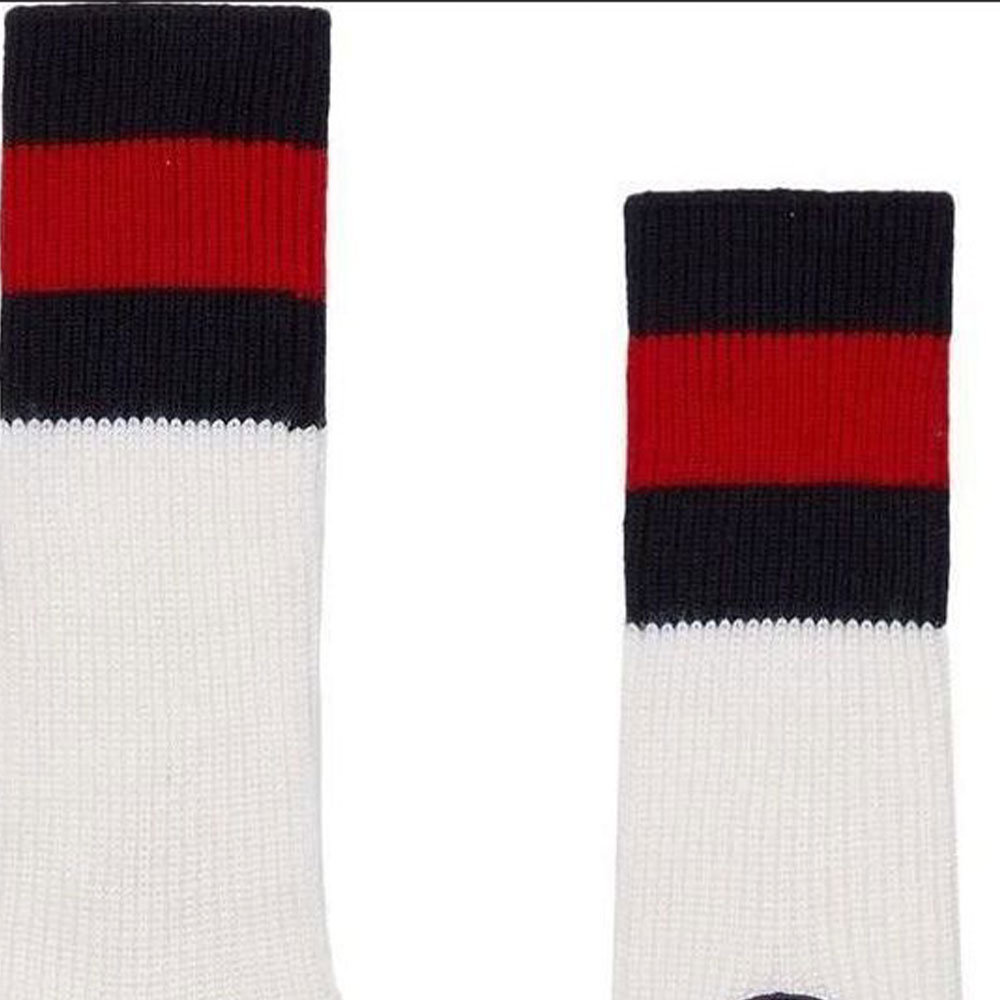GUCCI SS23 Knee High Socks Men’s 1 Pack White