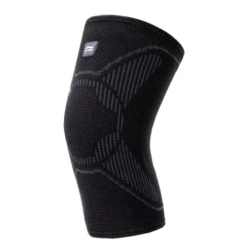 Li Ning, handheld wear-resistant durable sports polyurethane elastic climbing volleyball tennis football basketball knee pads for gym for hiking for cycling for badminton, polyester, for running