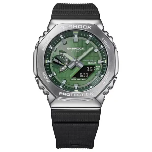 CASIO Unisex Liquid Crystal/Analog Dual Display Series Green Watch GBM-2100A-1A3
