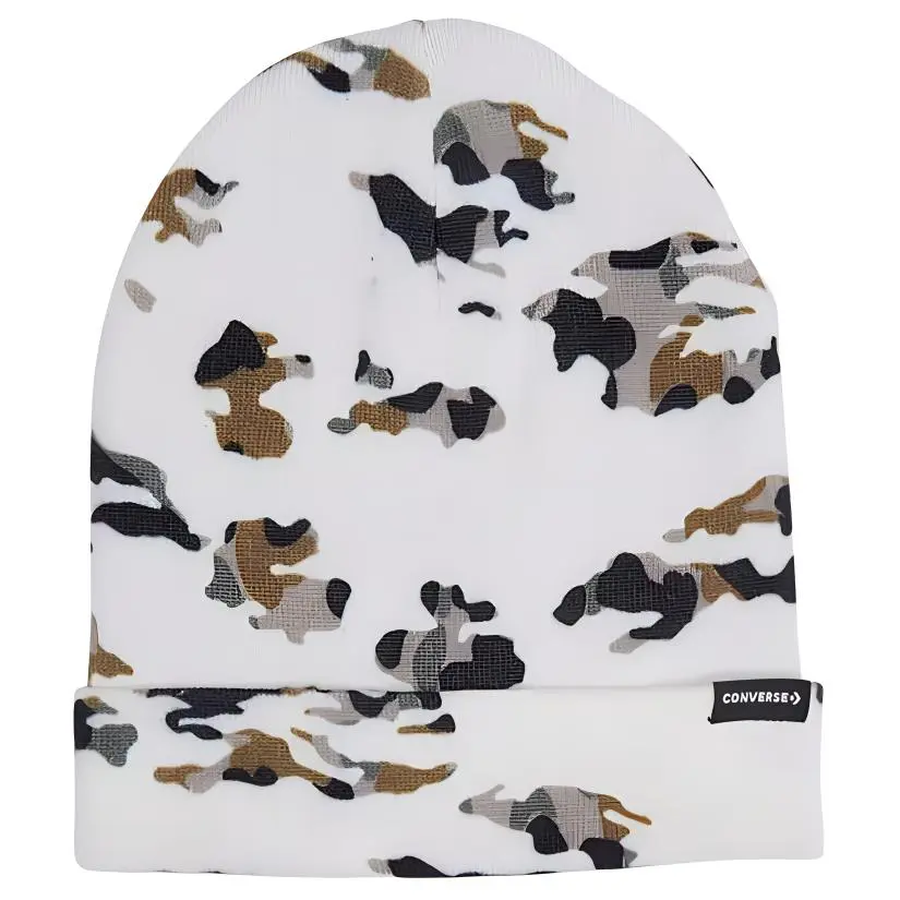 Converse Knitted Fabric Beanies Unisex White