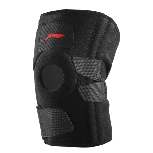 Li Ning, polyurethane elastic climbing volleyball tennis football knee pads for training for hiking for cycling for gym for men and women, polyester, for running