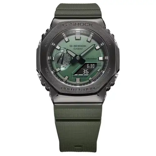 CASIO Men Full Metal Series Green Watch