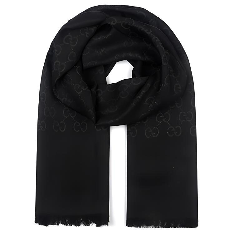 Шарф Gucci (черный)