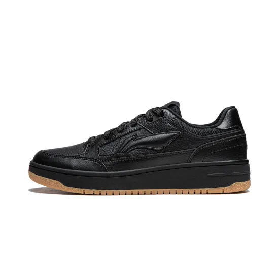 LINING Tianji Skateboard Shoes Men Low-Top Black