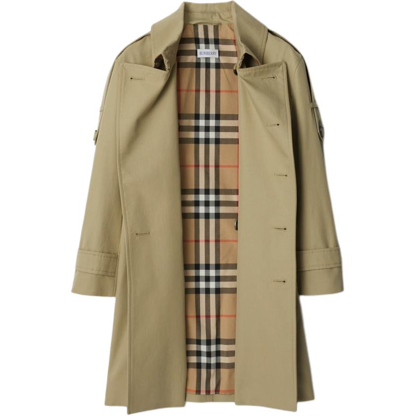 Пальто Burberry FW24 (светло-коричневое) — фото 2