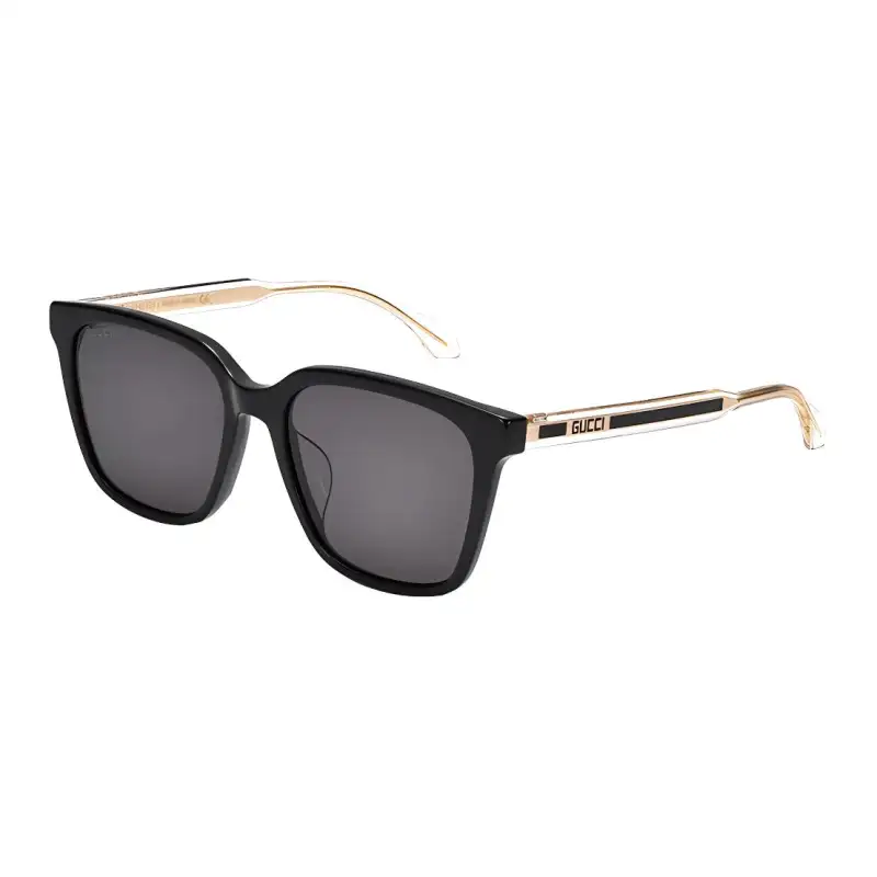 Gucci pearl-embellishment square-frame sunglasses
