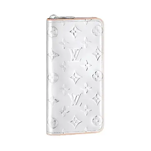 LOUIS VUITTON Zippy Wallet Vertical Monogram Mirror