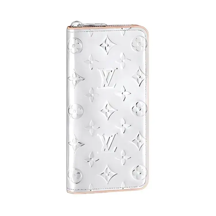 LOUIS VUITTON Zippy Wallet Vertical Monogram Mirror