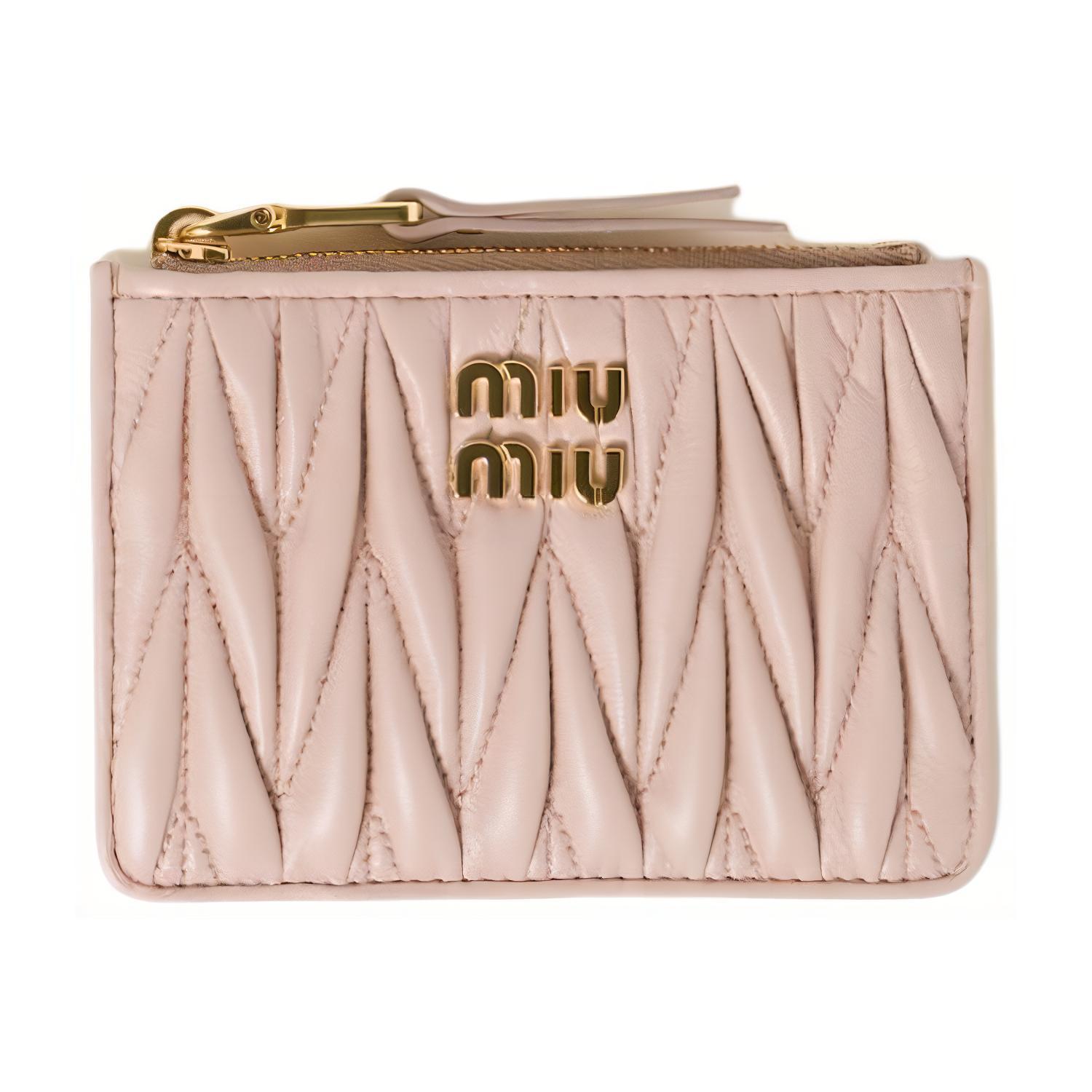 Женский кошелек MIU MIU (розовый)