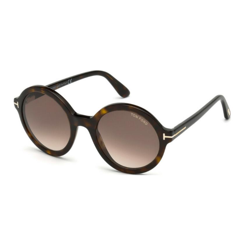 Унисекс очки TOM TOM FORD Logo (коричневый)