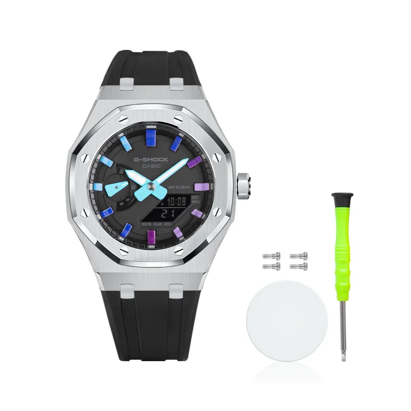 CASIO Custom Collection Quartz Movement Resin Strap Watch Unisex Black Dial