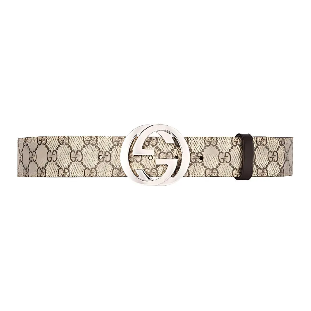 Gucci interlocking-G pattern belt