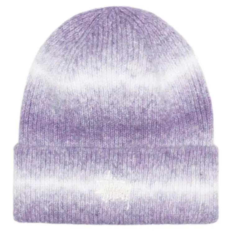 Stussy Cuff Stripe Knit Beanie
