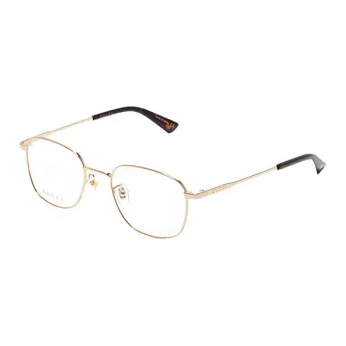 logo square-frame glasses