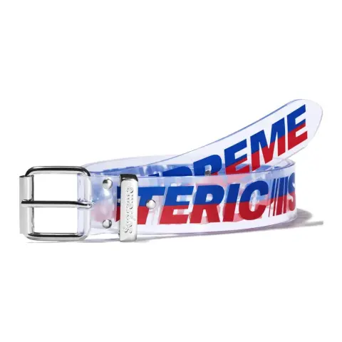 Supreme Ethenyl Belts Unisex Red