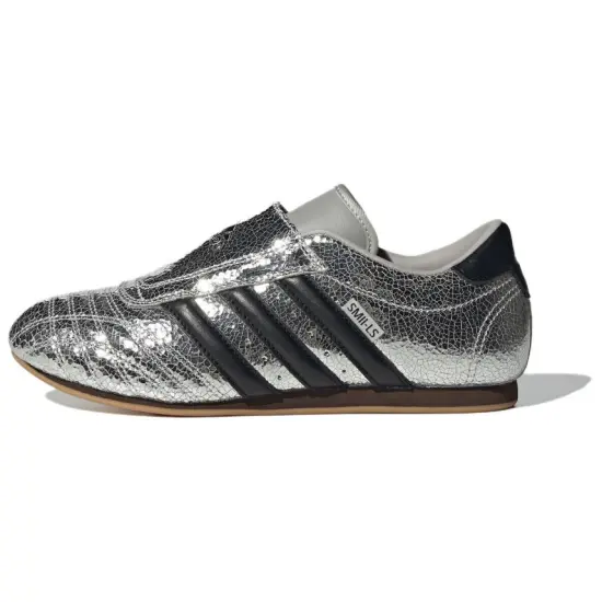 Taekwondo Women's Adidas 'Silver Metallic Black'
