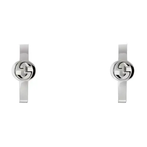 GUCCI Interlocking Hoop Earrings