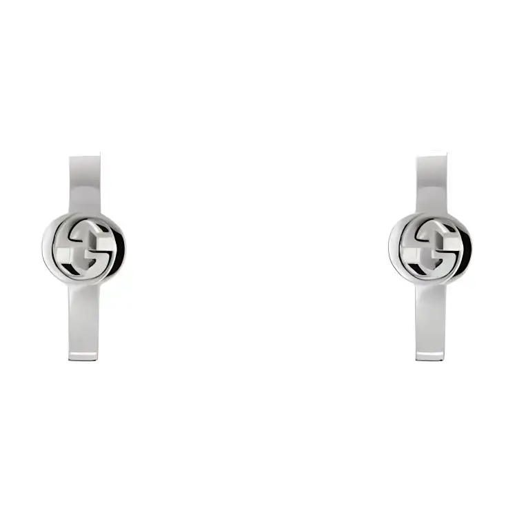 GUCCI Interlocking Hoop Earrings
