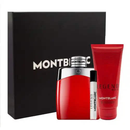 MONTBLANC Set for traveling, perfume, shower gel, men's style, 100 ml, 7.5 ml, 100 ml