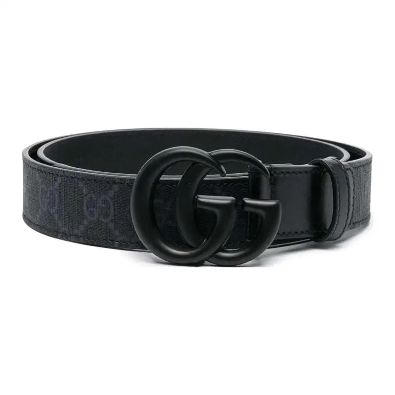 GUCCI Gg Supreme Buckle Belt