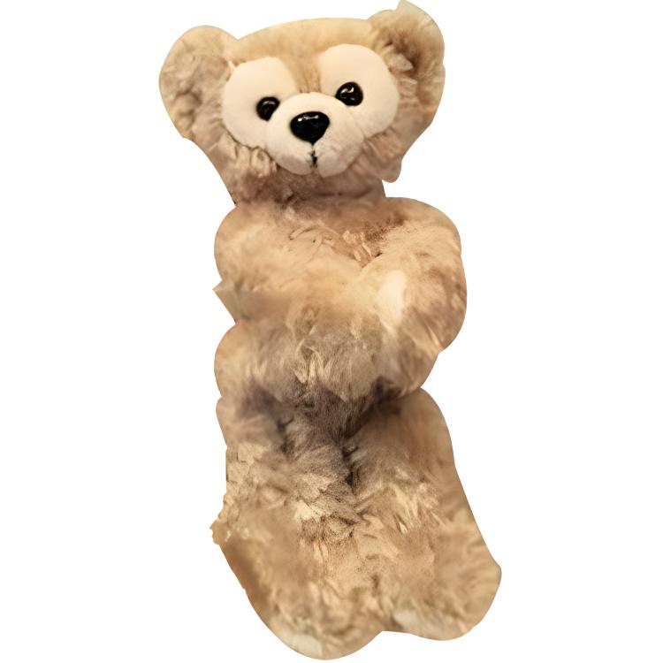 Disney Disney, appeases fridge magnet, brown plush doll