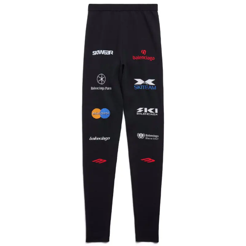 Balenciaga Jacquard Ski Leggings