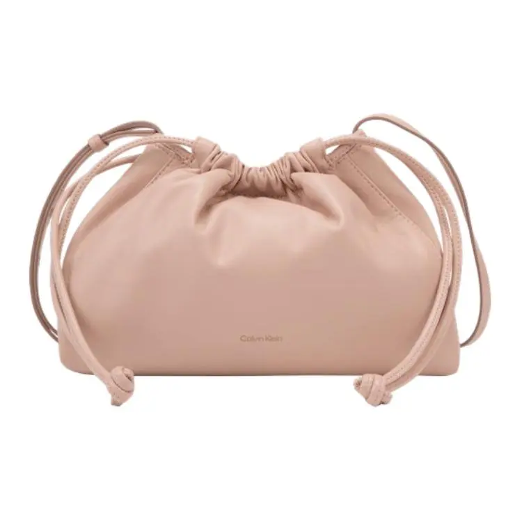 CALVIN KLEIN Synthetic Material Shoulder Bag Women's Ivory Powder
