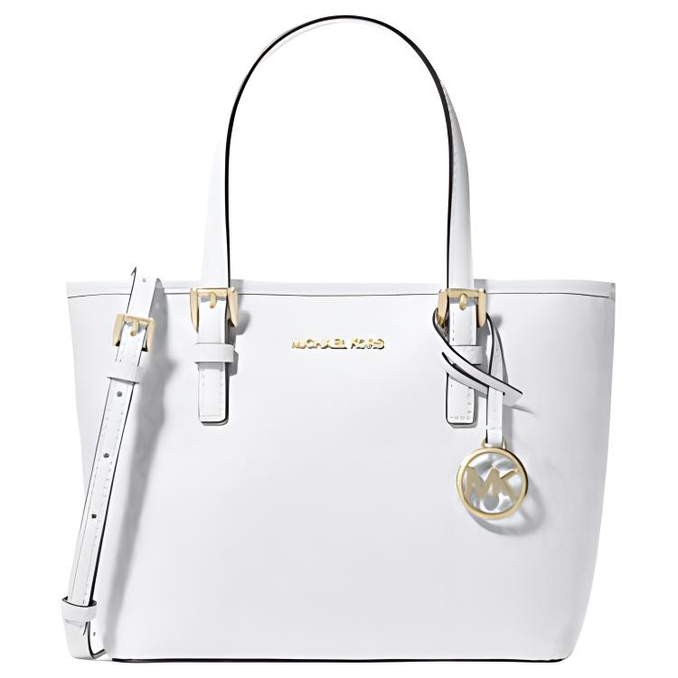 Женская сумка MICHAEL KORS MK Jet Set Travel (белая)