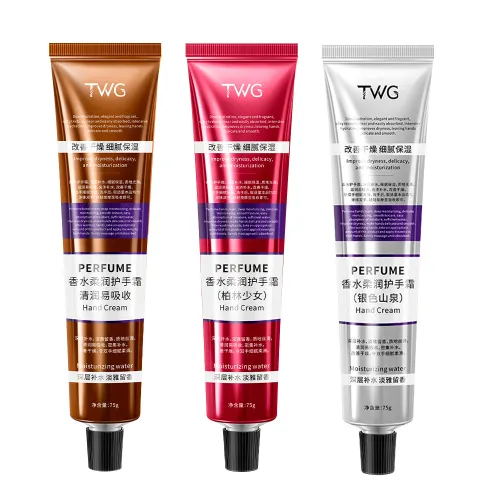 Soft perfume, moisturizing demi-season perfumed hand cream strongly flavoured