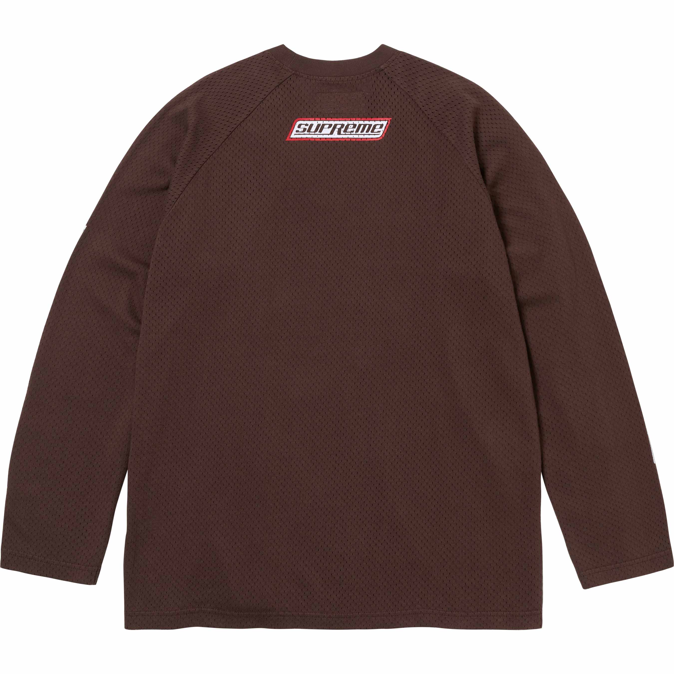 Supreme x HYSTERIC GLAMOUR FW24 WEEK13 Mesh L/S Top logoT SUP-FW24