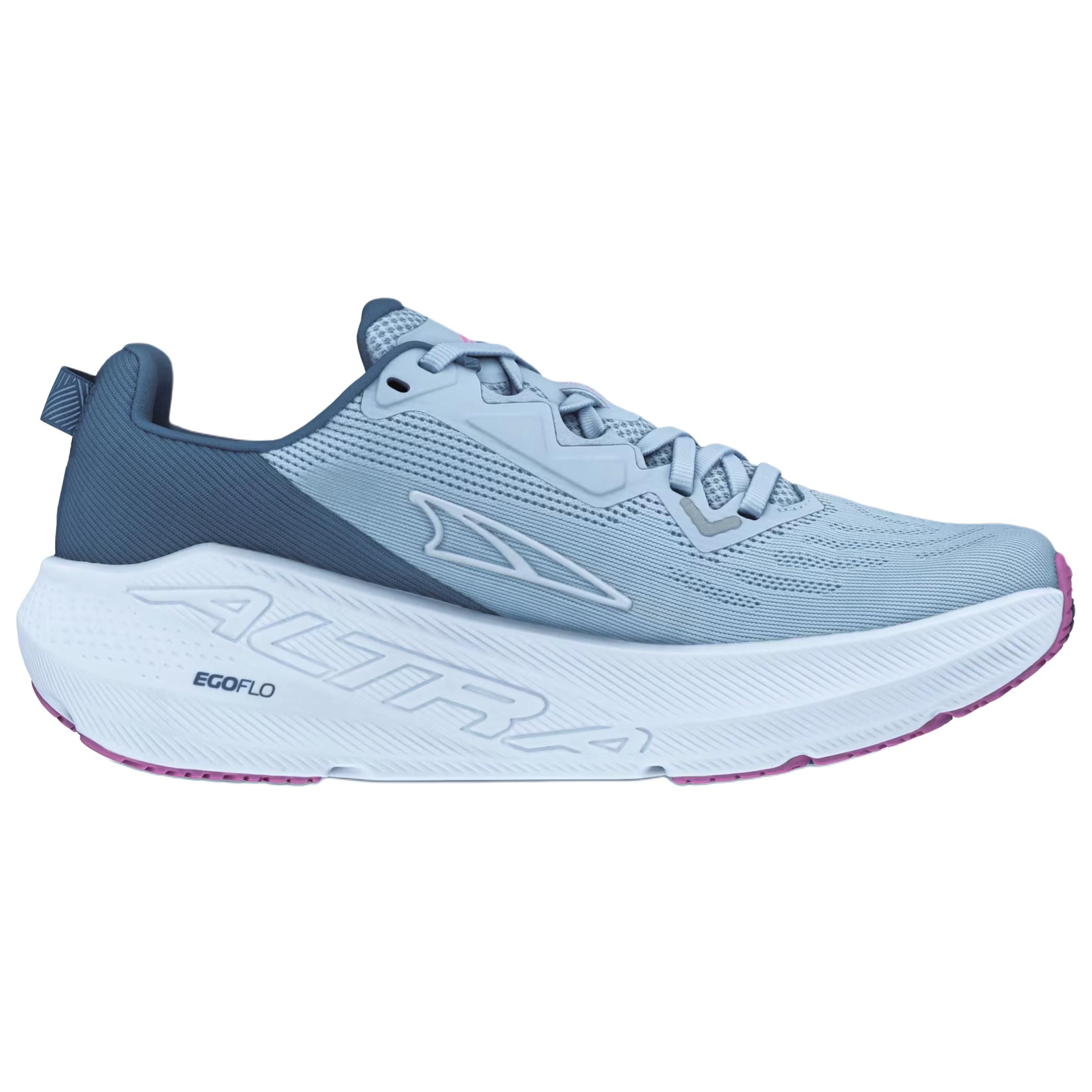 Altra Slip Resistant Abrasion Resistant Low top Running Shoes Women’s Light Blue White