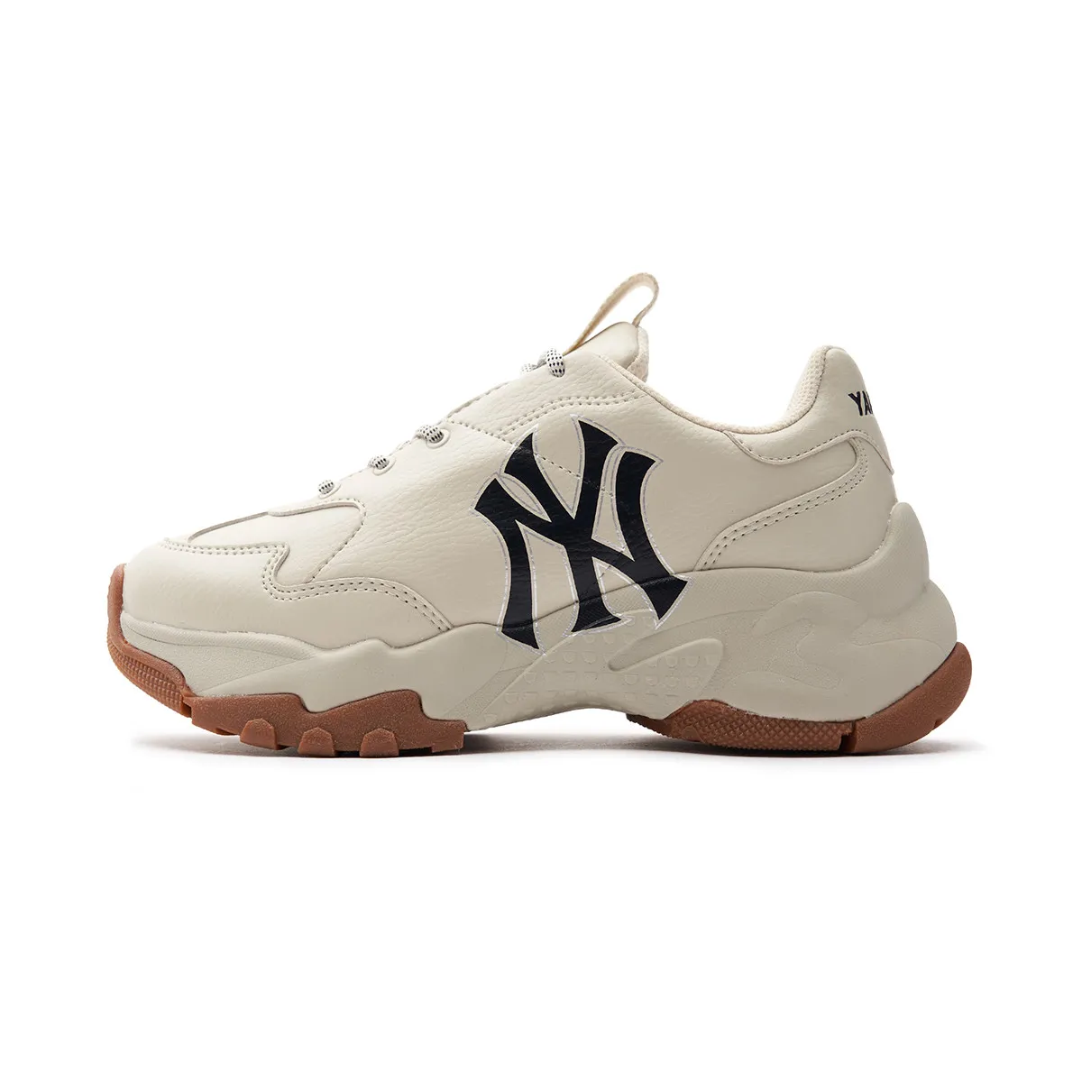MLB Fashion Slip Resistant Low top Casual Shoes Unisex Cream