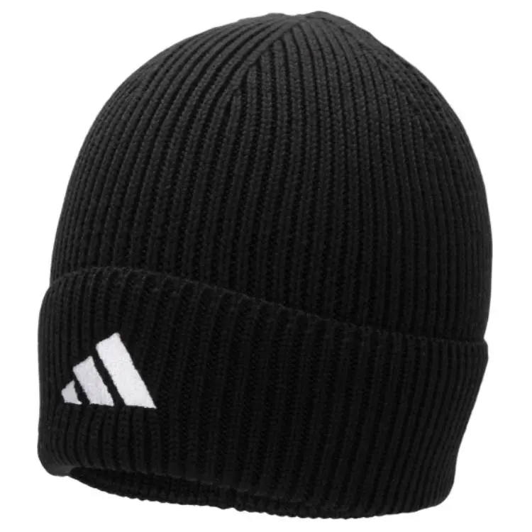 Adidas Knitted Yarn Beanies Unisex Black