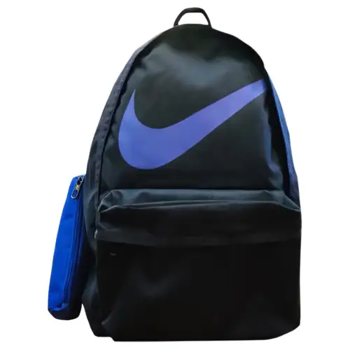 Nike Polyester Laptop Bag Backpack Regular Unisex Black