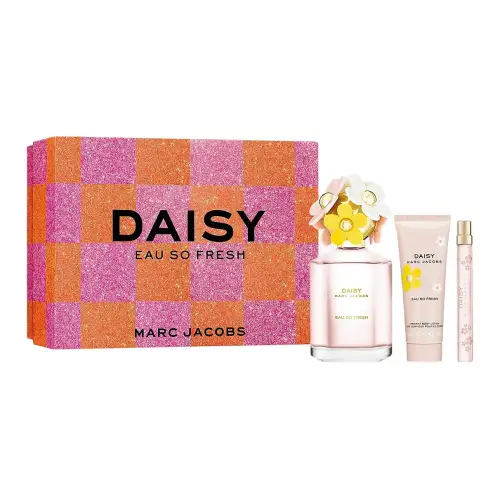 MARC JACOBS Fuchsia perfume, set contains rose, 125 ml, 75 ml, 10 ml