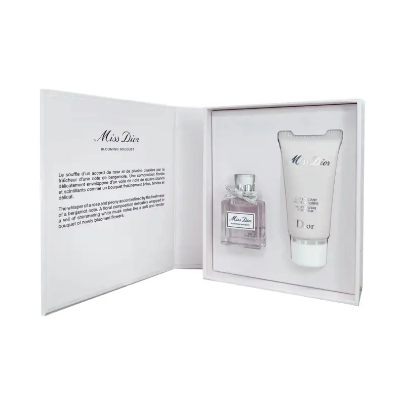 DIOR Body cream, gift box, lemon perfume contains rose for mother's day, sample, white musk, 5 ml, 20 ml, Birthday gift