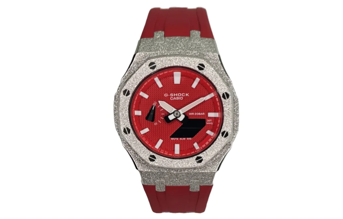 CASIO Men Red Watch