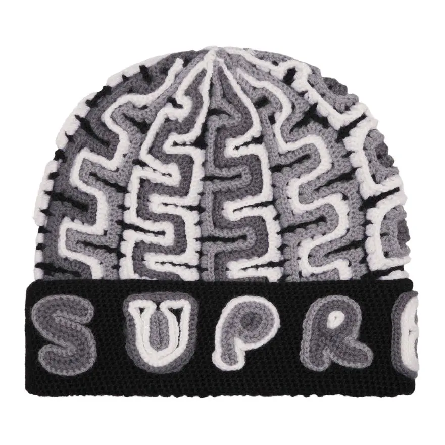 Supreme Yarn Applique Beanie