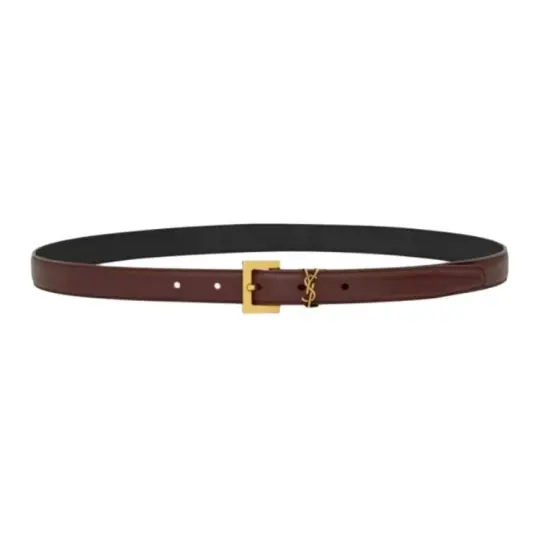 SAINT LAURENT Cassandre Thin Belt