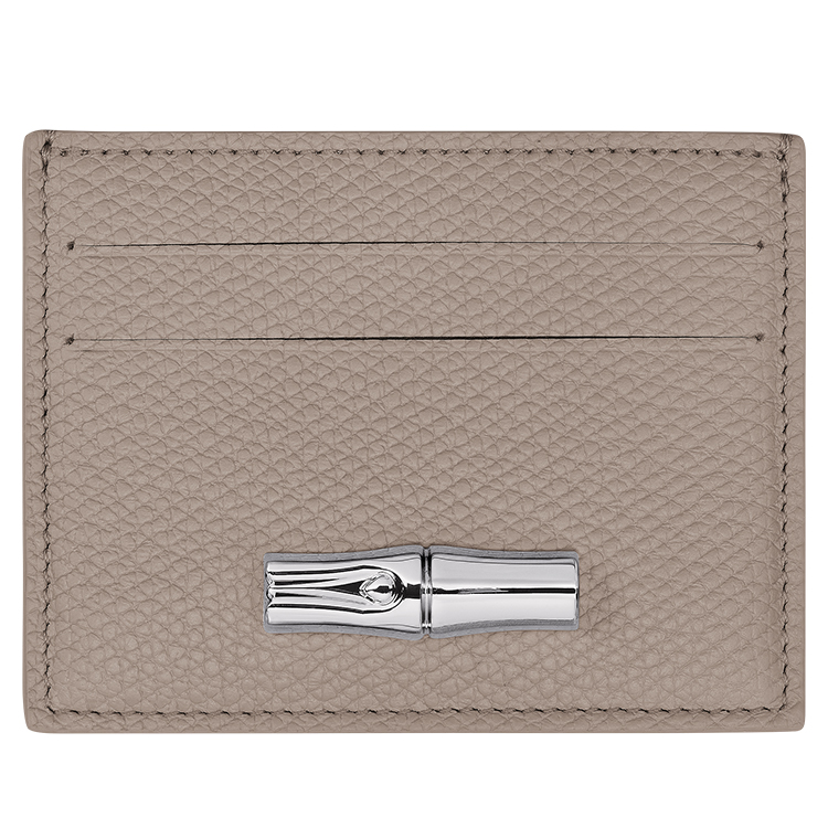 Женский картхолдер LONGCHAMP Le Roseau Card Holder (коричневый)