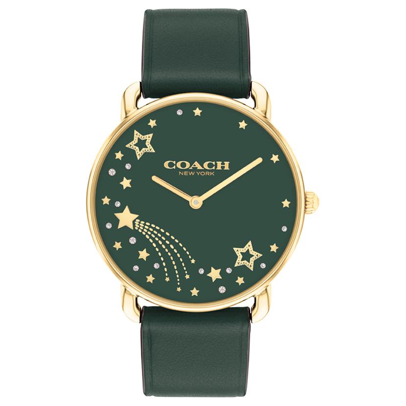Женские часы Coach Elliot (зеленые)