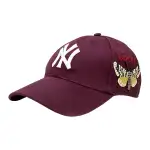 GUCCI Ny Yankees Embroidered Butterfly Baseball Cap