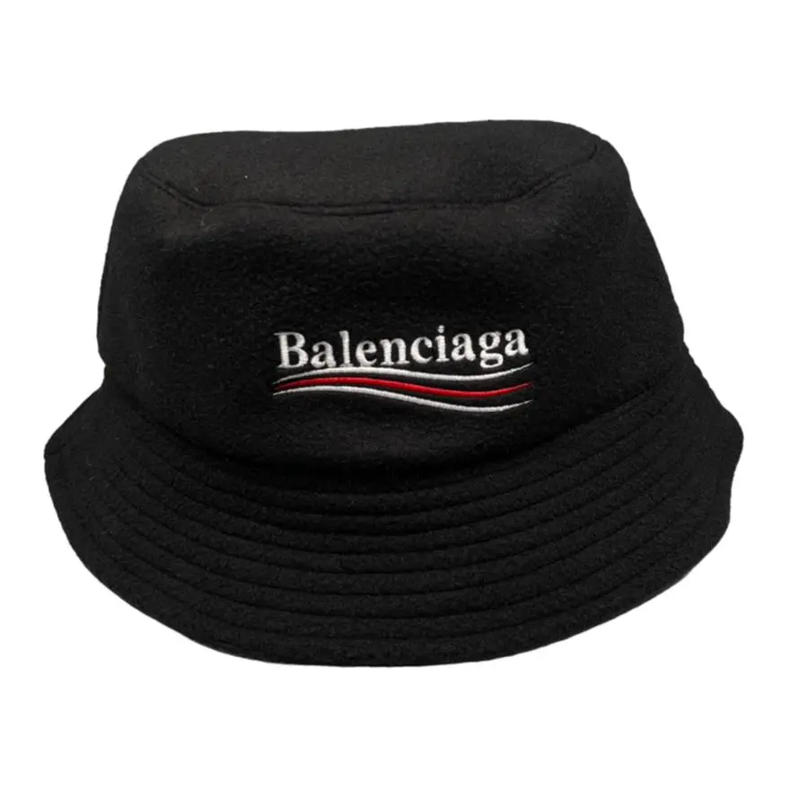 Balenciaga Bucket Hats Men's Black