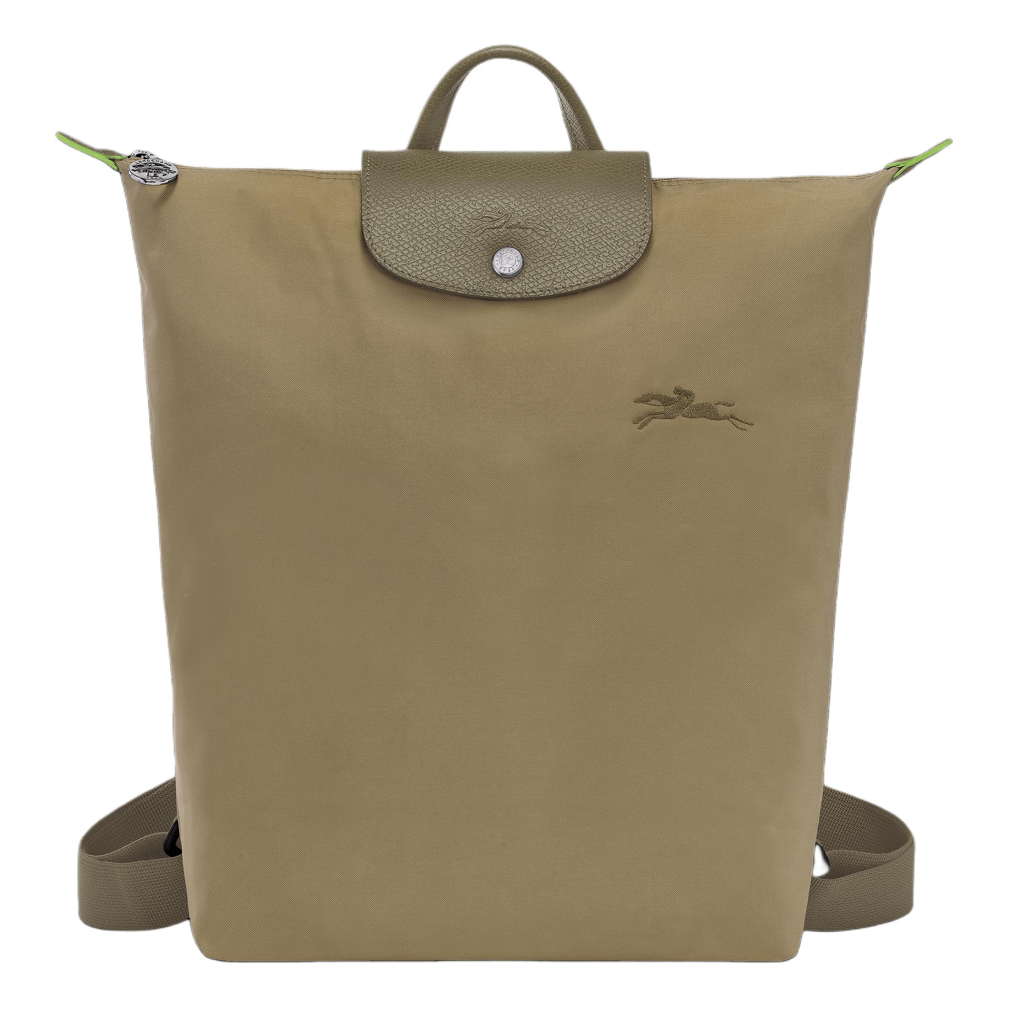 Женский рюкзак LONGCHAMP Le Pliage (зеленый)